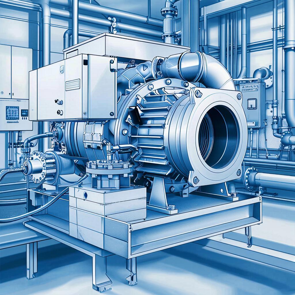 Винтовой компрессор с частотным преобразователем